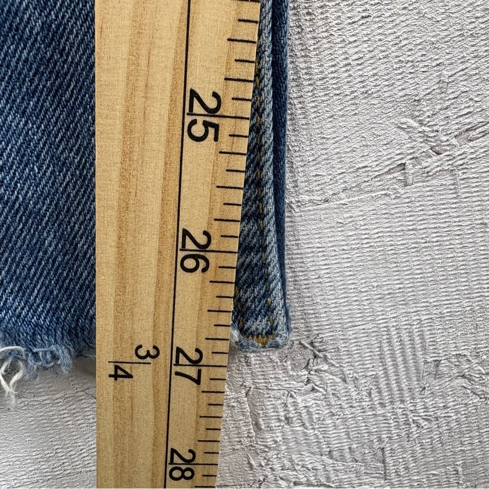 BDG Urban Outfitters Pax Two-Tone Blue Denim Jeans High Rise 90s Sz 29 - Picture 8 of 12